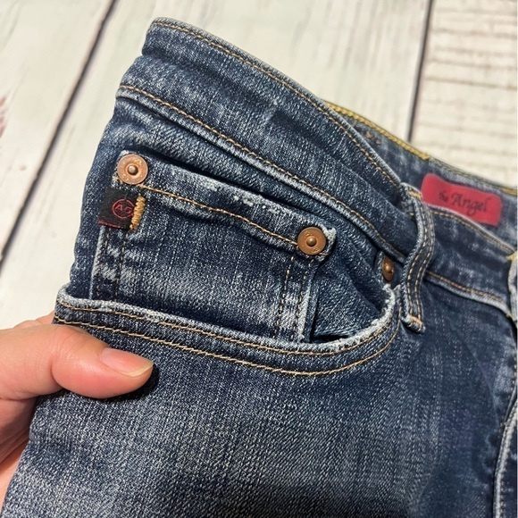 ADRIANO GOLDSCHMIED “Angel” jeans from early Y2K. Boot cut flare Vintage 31R GUC - Picture 13 of 16